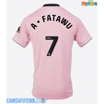 Camisa de time de futebol Leicester City Issahaku Fatawu #7 Replicas 3º Equipamento 2025-26 Manga Curta